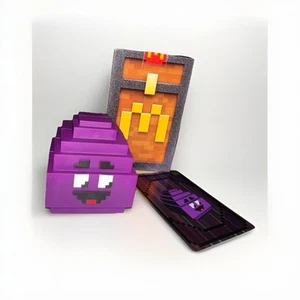 Minecraft Purple Toy+ 3 Spielcodes. (Minecraft Purple Toy+ 3 Game Codes.) - Bild 1 von 4