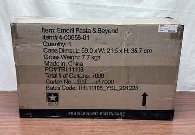 Emeril Lagasse Pasta & Beyond Electric Pasta Maker Juicer Machine NEW - Image 1 of 4