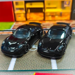 2Pcs Mini GT #958 1/64 Porsche 911 Dakar Black RHD Diecast Model Car - Picture 1 of 5
