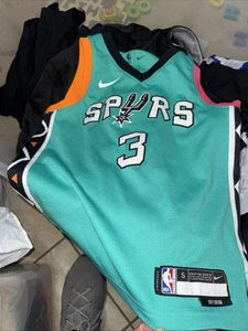 Keldon Johnson Spurs Authentic Nike City Trikot türkis 2022-23 Kind Small - Bild 1 von 7