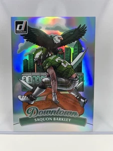 Saquon Barkley - 2025 Donruss Football Oversized Downtown #7 Philadelphia Eagles - Picture 1 of 3