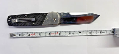 Cuchillo Plegable Cold Steel Serie Personalizada Vintage Hatamoto San Mai III Japón Foto 1 de 4