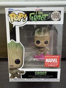 Funko Pop! Marvel #1056 Groot Collector Corps Figure - Guardoans Galaxy +Protect - Picture 1 of 6