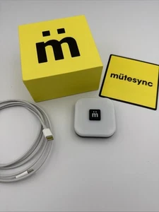 Mutesync USB-C Pulsante Mute Zoom Team e Meet Compatibile con Mac e PC - Foto 1 di 7