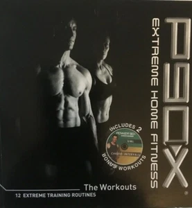 Beachbody P90X Extreme Home Fitness 12 DVD Workout Set + Books + Shakeoloy - Imagen 1 de 5