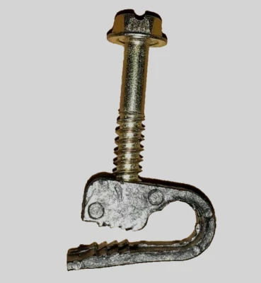 Grip-Clip Single Coaxial Cable Mounting Fastener Clips, 20 pcs - Black - Image 1 of 4