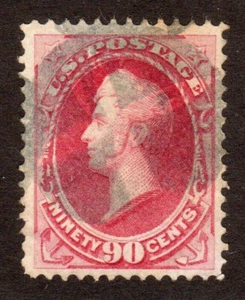 1872 US SC 155 90c Oliver H Perry XF Gem Flawless Centering Beautiful Color Used - Picture 1 of 3