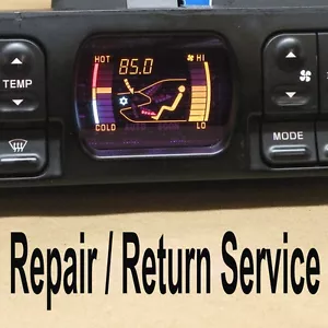 1991-1997 Mitsubishi 3000GT Digital Temp Climate Control AC A/C REPAIR SERVICE - Picture 1 of 3