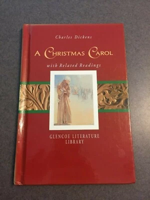 Charles Dickens A Christmas Carol with Related Readings Glencoe Literature Lib. - Image 1 of 4