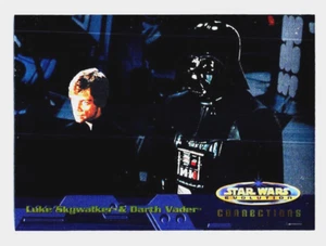 Luke Skywalker & Darth Vader - 2001 Topps Star Wars Evolution - Checklist #C2 A - Picture 1 of 2