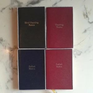 CHARING CROSS "HUNTING NOTES" CROSS GRAIN LEATHER 7" X 4.5" Various Titles - Picture 1 of 8