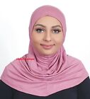 Hijab Al Amira Femmes Musulmanes ** Coton Pur**1 Pièce (Vendeur États-Unis) 18 couleurs