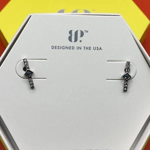 Bomb Party Earrings RBP6963 “She’s a Stunner” LC Blue Apatite on .925 SSS NWT - Picture 1 of 3