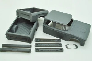 1/25 3D print resin NOT CAST kit Dodge W200 Power Wagon Crew Cab 1970 - Bild 1 von 5