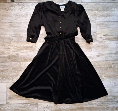 Vestido Whimsigoth XL Witchy Fairygrunge Wednesday Addams Halloween manga folhada  - Imagem 1 de 4