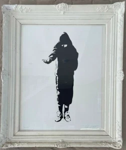 Blek Le Rat- Beggar- Signed Numbered Original Screenprint - Picture 1 of 4