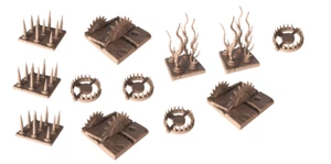 Dungeon Traps Set *12 Scenery Scatter Terrain Pathfinder DND Wargames - Picture 1 of 6