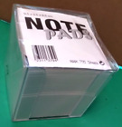 NOTE PAD ~ CUBE CONTAINING APPROX. 700 SHEETS LOOSE MEMO PAPER IN CLASSIC WHITE.