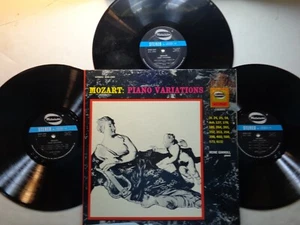 REINE GIANOLI MOZART PIANO VARIATIONS 3LP SET WESTMINSTER RECORDS WMS 1009 NM - Picture 1 of 6