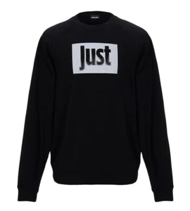 Sudadera JUST by ROBERTO CAVALLI PRECIO DE VENTA SUGERIDO POR EL FABRICANTE £ 185 (XL) NUEVA CON ETIQUETAS - Imagen 1 de 3