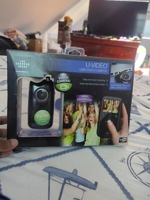 Sharper Image U-Video 500mb Camcorder -  Black - Image 1 of 4