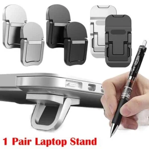 1 Pair Foldable Laptop Stand Invisible Tablet Stand for HP/Dell/Lenovo - Photo 1/14