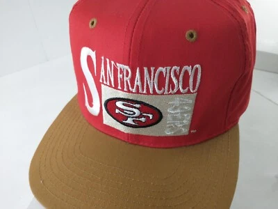 De colección SAN FRANCISCO 49ERS Drew Pearson Snapback Gorra de Béisbol Sombrero SIN USAR ¡Rara! Foto 1 de 4