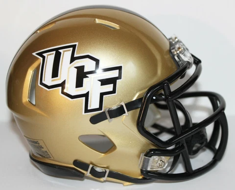 2019 UCF Central Florida Knights Custom Riddell Mini Helmet vs Stanford Cover