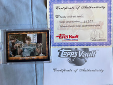 Goonies 1985 Topps Vault Test Card Blank Back 1/1 Shaping Up! BRAND JOSH BROLIN