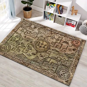 Zelda Map Rug, Legend Of Zelda Rugs, Geschenk für Gamer Rug, Zelda Gamer Rug, Zelda Rug - Bild 1 von 9