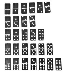 NUEVO Dominó, 28 piezas/Juego Juego de Mesa Interactivo Set para Niños y Adultos  - Imagen 1 de 2