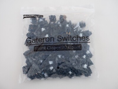 NovelKeys Gateron Silent Clear Linear Mechani...