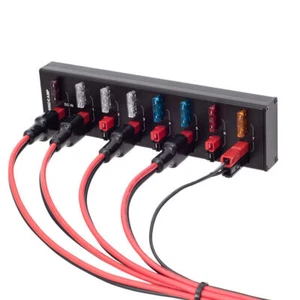 AP-8 8 Port 40A Connector Power Splitter Distributor Source Strip 8 Output HAU - Foto 1 di 10