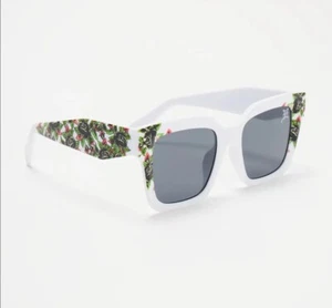Love For Roses Ed Hardy Sunglasses - White NEW - Picture 1 of 4