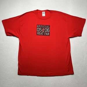 NBA. T-shirt vintage Miami Heat Official 05/06 Heat Fan sesto uomo taglia XL - Foto 1 di 5