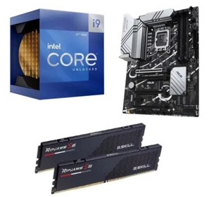 New Intel Core i9-12900K ASUS Z790 Gaming WiFi7 G.Skill Ripjaws S5 32GB RAM - Picture 1 of 1