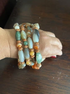 Multi Gemstones Long Beaded Necklace - Picture 1 of 19