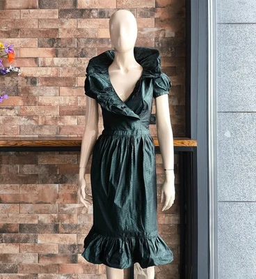 Moschino Italy Vintage Elegant Satin Dress 2000s Size 42IT - Image 1 of 4