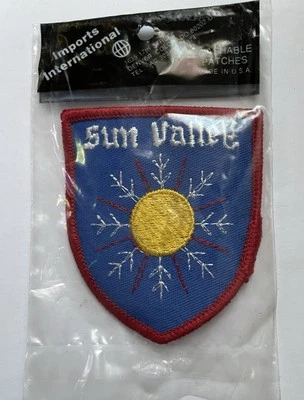 IMPORTS INTERNATIONAL Vintage Sun Valley, ID Ski Resort Patch from the 70’s