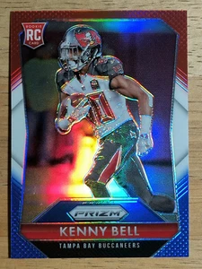 2015 Panini Prizm Prizms Rosso Bianco e Blu #256 Kenny Bell - Foto 1 di 2