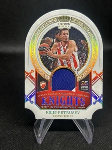 Parche camiseta Crown Royale Euroliga Filip Petrusev/25 Prime SP Knights 2024-25 - Imagen 1 de 2