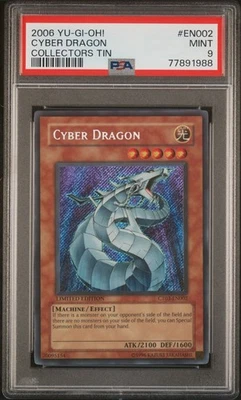 Cyber Dragon PSA 9 - CT03-EN002 - Secret Rare - Yugioh - Image 1 of 2