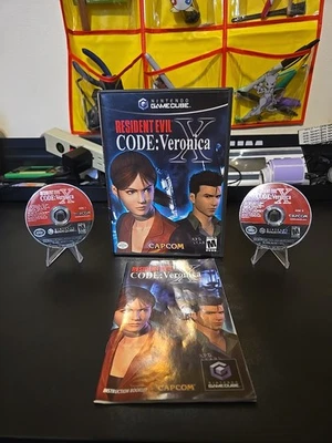 Resident Evil Code Veronica X (Nintendo GameCube, 2003) CIB Complete w/ Manual - Bild 1 von 4