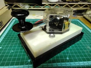 Clé télégraphique Hi-Mound HK-8 NKY 4 spec code morse fonctionnelle E327 - Photo 1/10