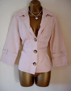 PRINCIPLES STUNNING PINK 3/4 SLEEVE BUTTON JACKET SIZE 12 BNWOT!! - Picture 1 of 2