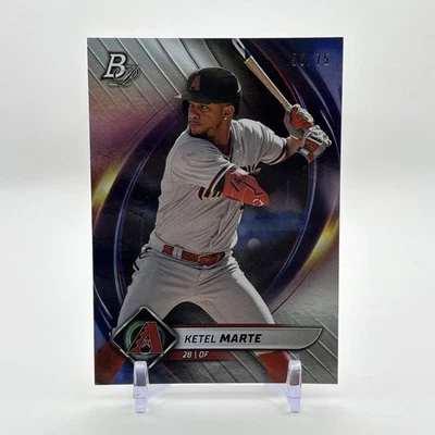 2022 Bowman Platinum 999.5 - Ketel Marte #55 Platinum Bar /75 - Image 1 of 2