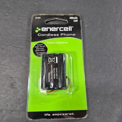 Batería de teléfono inalámbrico Enercell 600 mAh 3,6 V Ni-MH 23-894 NUEVA Foto 1 de 4