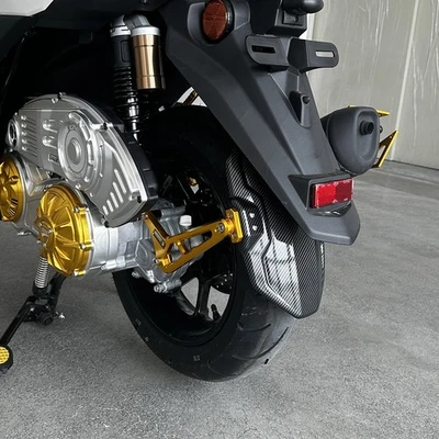 Guardabarros trasero de carbono para moto yamaha n-max nmax 125 150 155 2022-2025 Foto 1 de 4