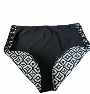 Traje de baño reversible para mujer Bongo cintura alta parte inferior - Imagen 1 de 1