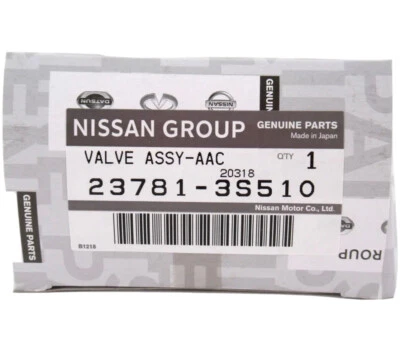 OEM Nissan Idle Air Control Valve IAC for 98-04 Frontier Xterra 23781-3S510 - Image 1 of 4